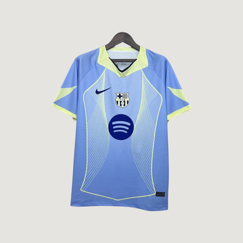FC Barcelone – Maillot Concept 25/26 – Bleu Ciel & Jaune Fluo